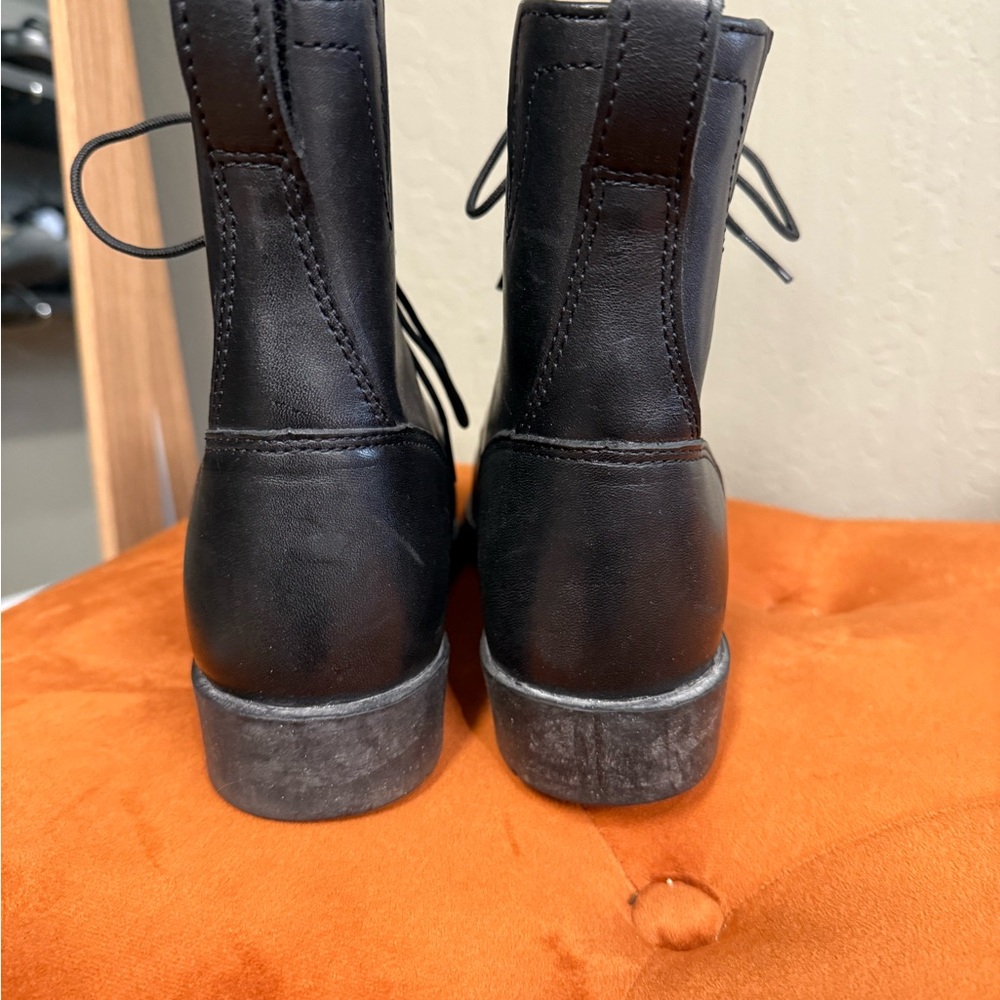 Ariat Black Lace Up Boots for Women - Picture 3 of 4